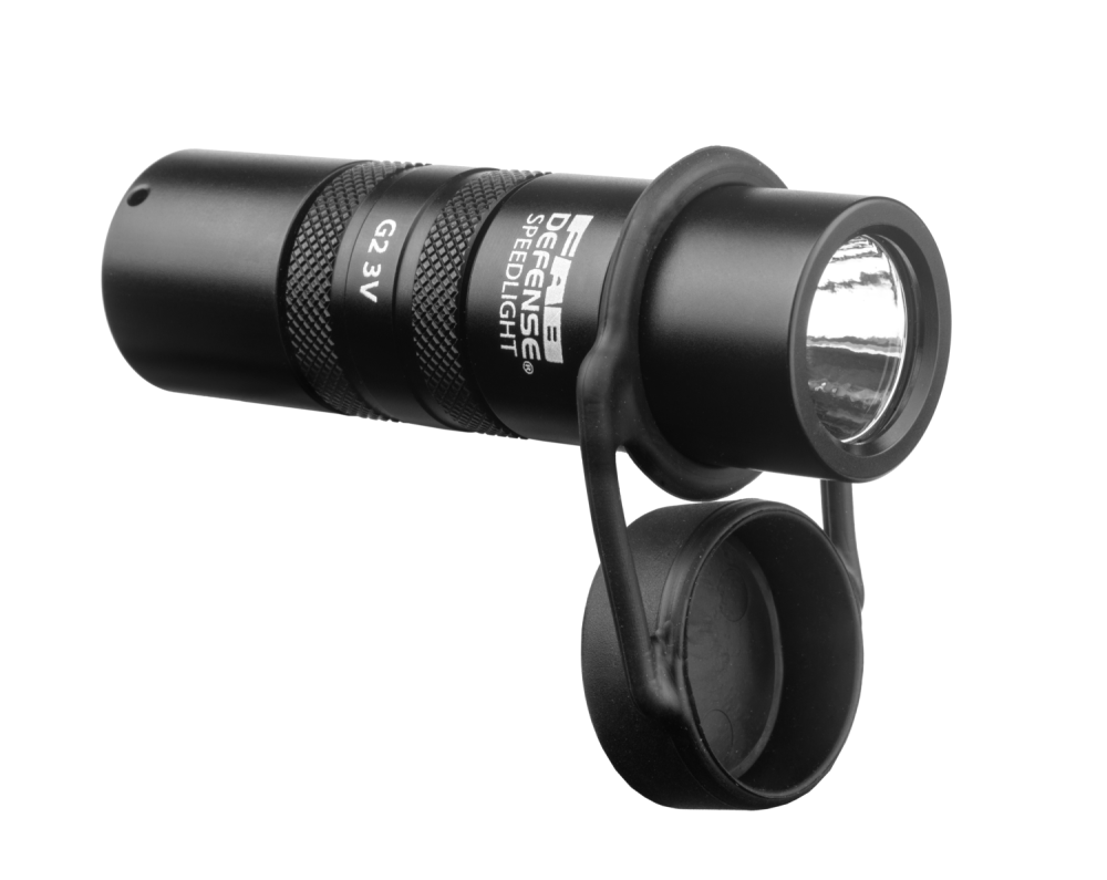 FAB Defense 1 " inch Tactical Flashlight w/ Integrated Picatinny Adaptor PR-3 G2 