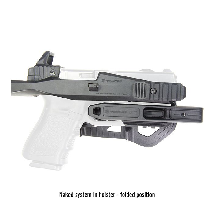 Recover Tactical G7 OWB Holster for all Double Stack Glock 9mm/SW40/357 with an integral rail
