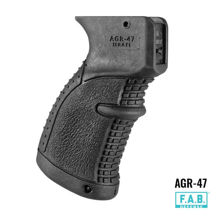 FAB-DEFENSE Rubberized Ergonomic AK/AKM Pistol Grip - agr47