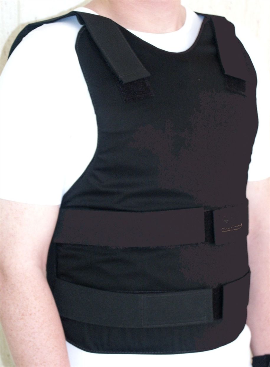 Concealable Bulletproof Vest Carrier BODY Armor Made With Kevlar