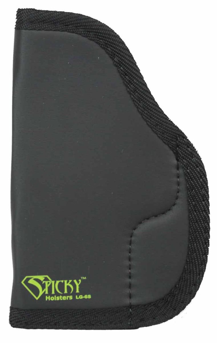 IWB Ambidextrous Holster For Full-sized Automatics up to a 4.25” Barrels - With or Without Laser Modification - STICKY HOLSTERS Black