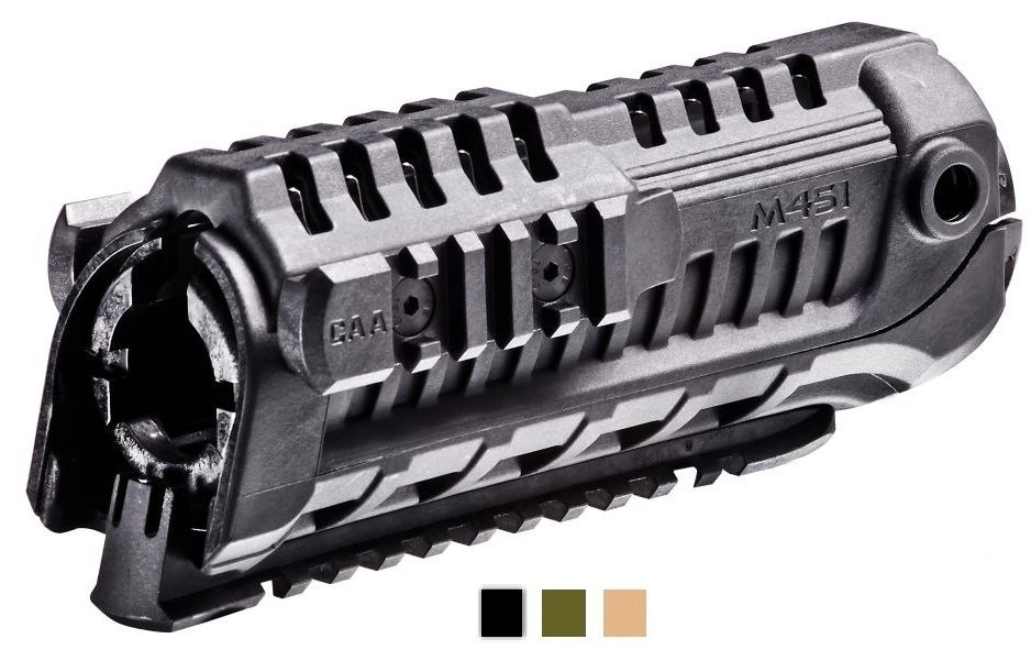 Picatinny hand guard rail system for AR15/M4