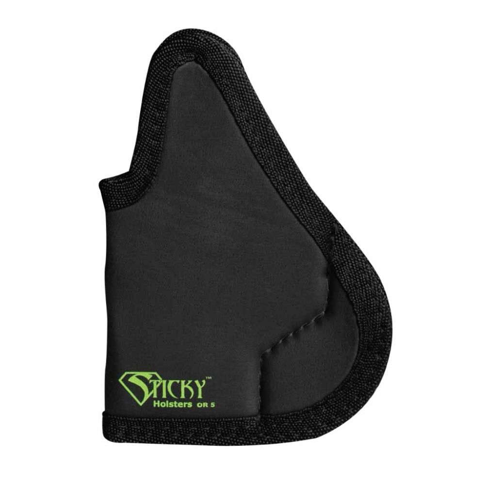 Optics Ready Holster For Glock 42 / 43 / 43X / 26 / 27, S&W Shield / Plus / 2.0 & More - STICKY HOLSTERS Black