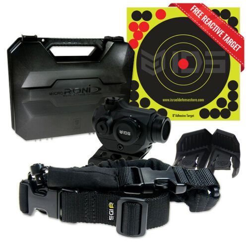 IDS UPGRADE Kit- A: Red Dot Sight + Sling&Swivel + Thumb Rest + Case for Micro Roni