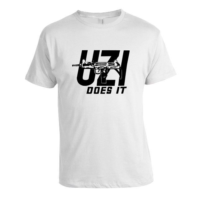 'Uzi Does It' T-shirt