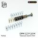 CZ P-10M (Micro) 9mm Telescopic Mechanical Recoil Reduction System by DPM