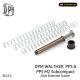 Walther PPS&PPS M2 Subcompact Mechanical Recoil Reduction System by DPM