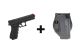 Package Deal- Pepper Spray Pistol Kit + IDS Holster-Right-Black