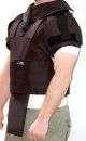 External Body armor protection level III-A + 2 HDPE (lightweight) plates L- III (3) and option for detachable add-ons 