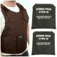 External Body armor protection level III-A + 2ceramic plates level IV (4) and option for detachable add-ons