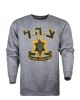 Israel Defense Force Logo Sweatshirt-Gray-L