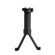 IMI-Defense-EBF2-Polymer Bipod Foregrip with Metal Reinforced Legs For Picatinny-black
