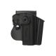 IMI-DEFENSE-polymer-roto-Retention-Holster-Sig-Sauer-Mosquito-integrated-magazine-pouch-BLACK