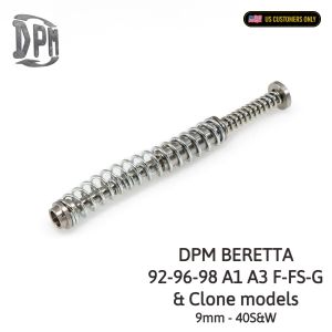 Beretta 92/96/98 A1 A3 F-FS-G & Clone models Mechanical Recoil Reduction System by DPM