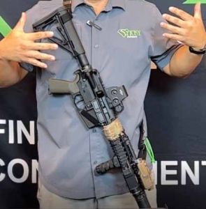 Modular Rifle Sling For Semi-auto & Pump Shotguns, Bolt / Lever Action Rifles - STICKY HOLSTERS Black