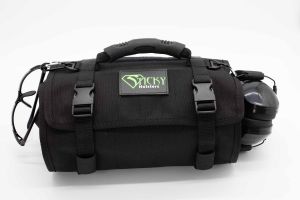 Modular Roll Out Range Bag - STICKY HOLSTERS Black